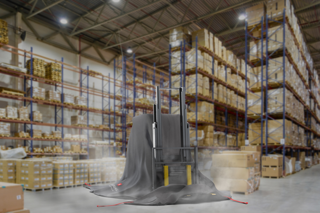 Herobilde Forklift Fire Blanket